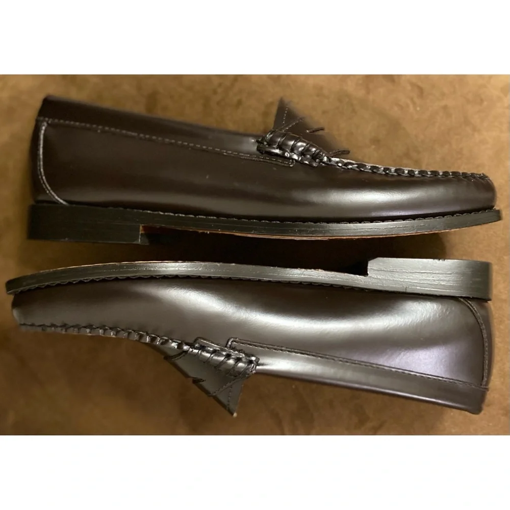 GH Bass Whitney Penny Loafer Dark Brown - Picture 12 of 16
